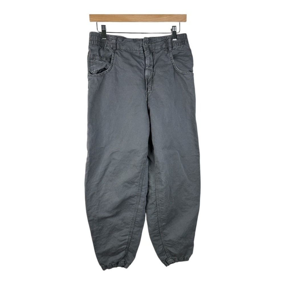 Zara Women's Gray Joggers size Medium Cotton Blend